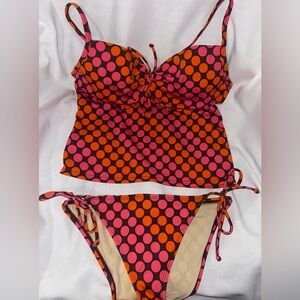 CLEARANCE ❣️Victoria’s Secret Bikini Swimsuit  36C Top Polka Dot